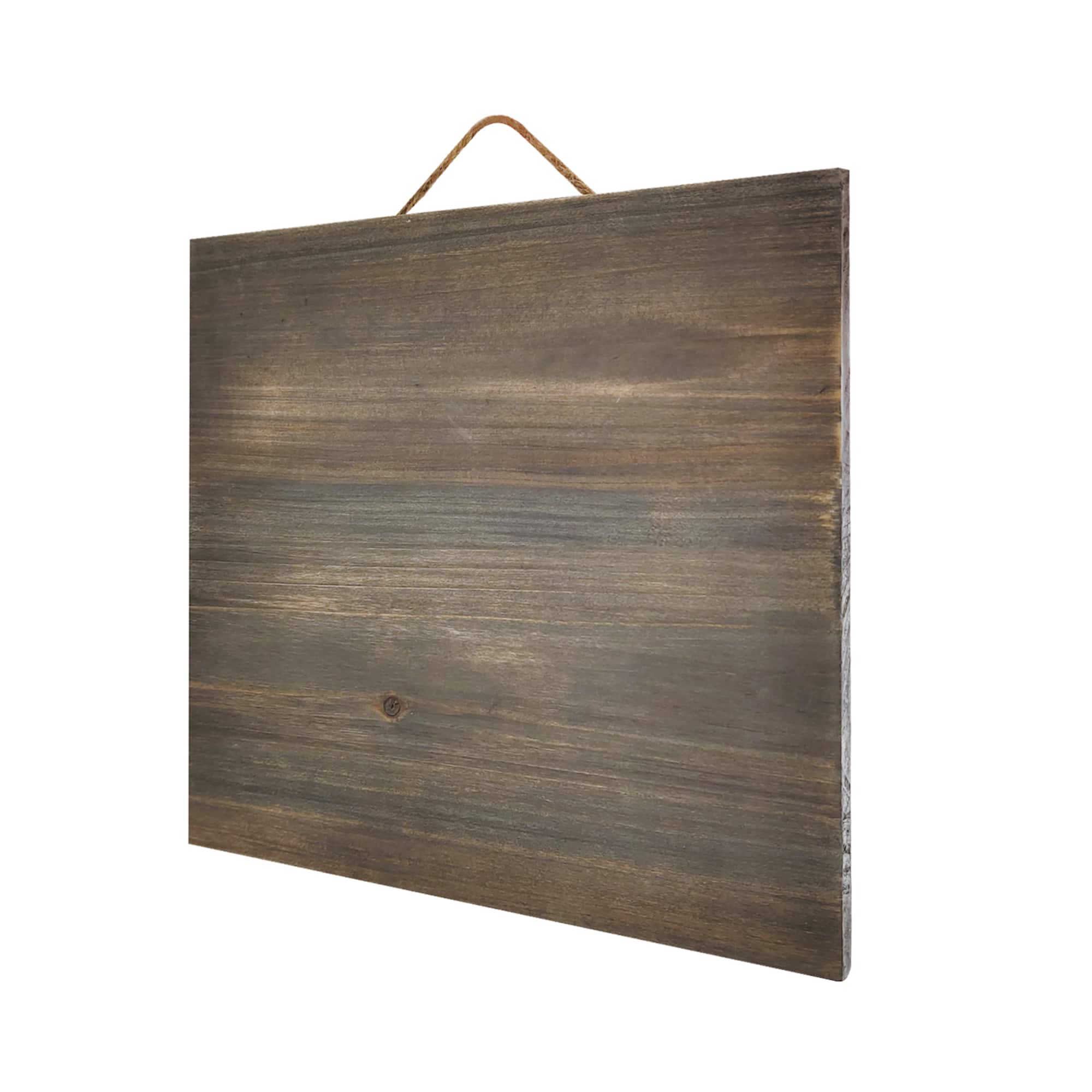 10" x 10" Graywashed Square Wood Plaques, 2ct. by Make Market®